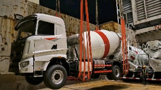 三一装备140台工程设备启航迪拜 助力一带一路基建项目