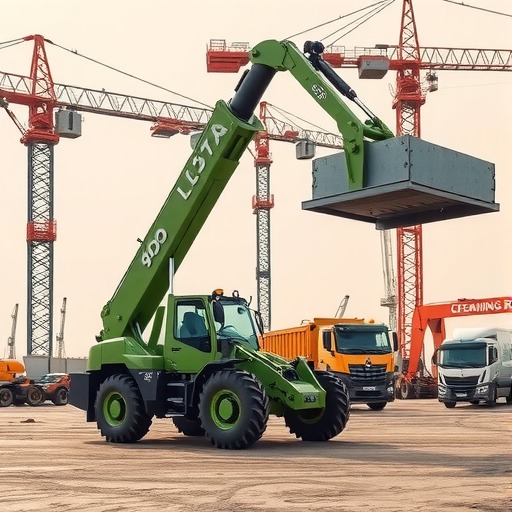 加高臂装载机强动力 多功能提升作业效率 加高臂装载机强动力 多功能提升作业效率