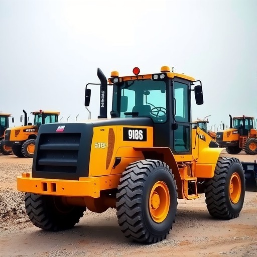 高效稳定节能的918S装载机-多功能操作体验升级