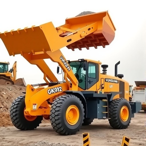 远山机械GK920装载机参数详解 高载重稳定高效