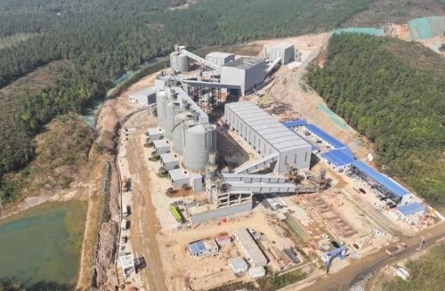 安徽全椒马塘湖骨料项目首发成品料 绿色生产加速区域发展