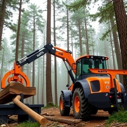 抓木装载机昊特机械918高效性能与优势