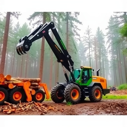 高承载力高效作业的抓木装载机优势解析