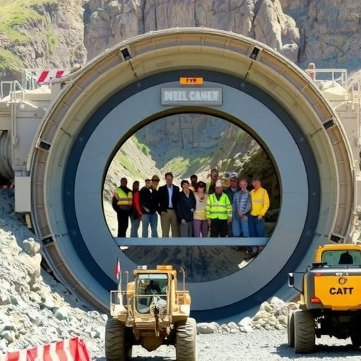 国内首条山地轨道交通盾构隧道成功贯通