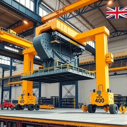 400吨/单元顶升模块国内首秀，创新技术助力大型工程