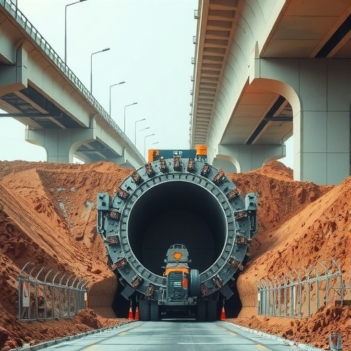 超大断面矩形顶管隧道成功下穿高架桥