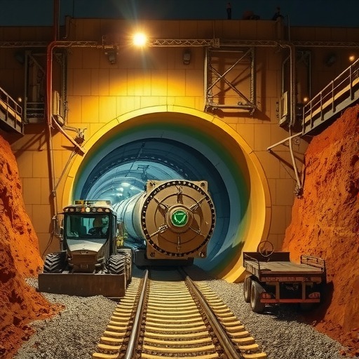 京津冀首条下穿机场高铁盾构隧道掘进启动