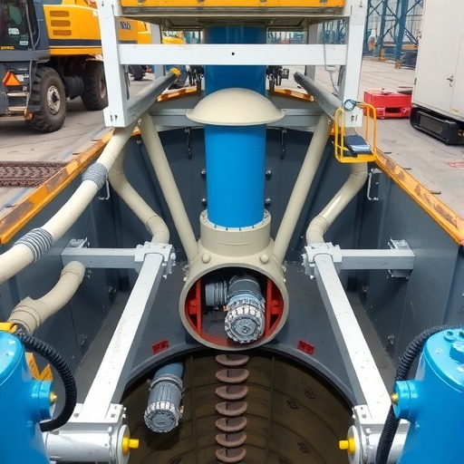 国产沉井式竖井掘进机水务项目首秀提速施工