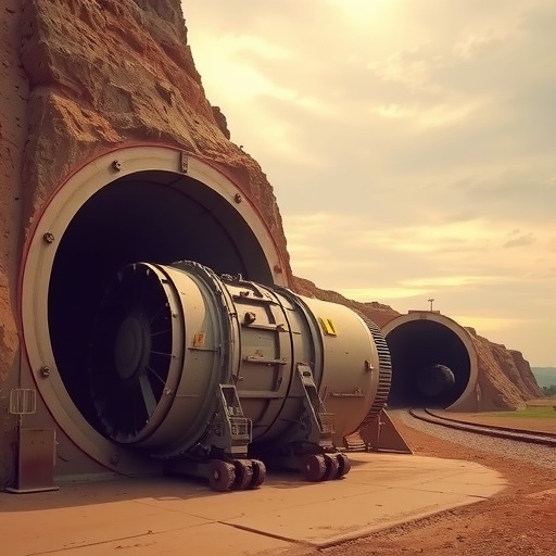 阿尔及利亚地铁延伸线首台盾构机贯通助力一带一路建设