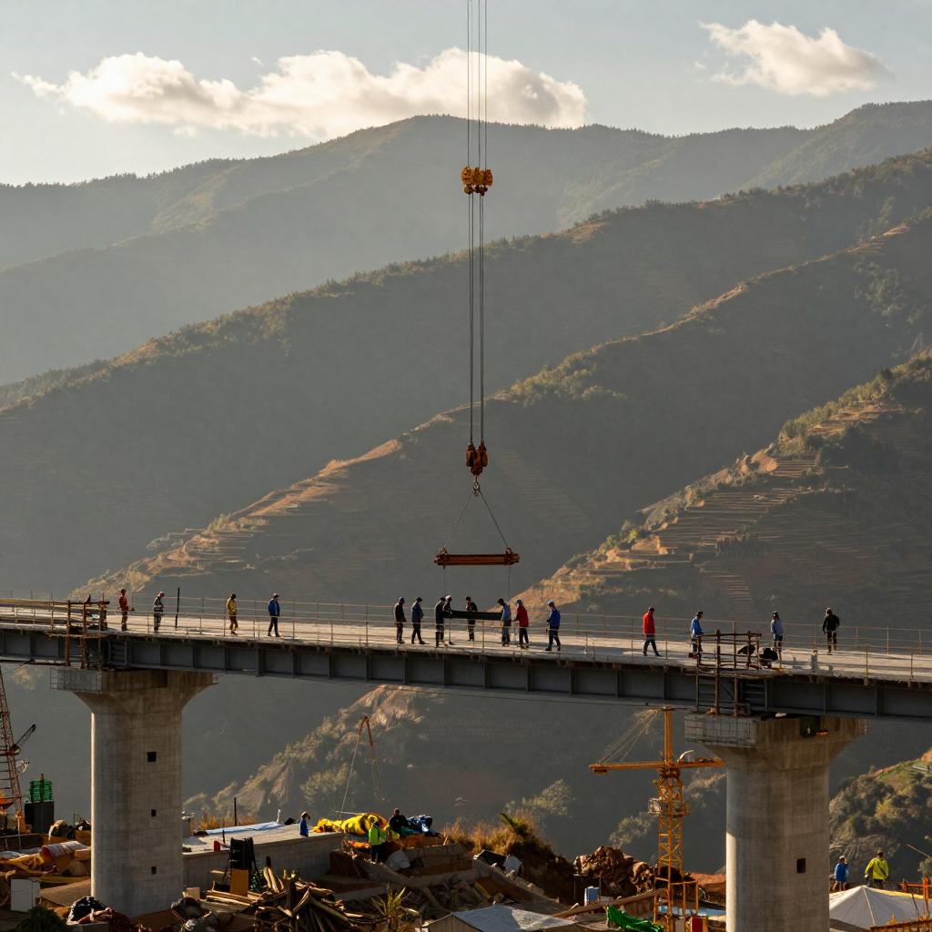 西南高铁及高速路网建设进展：箱梁架设与隧道贯通同步推进