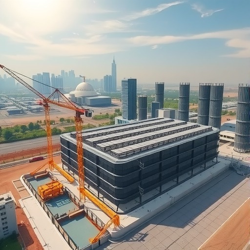 航拍显示特斯拉上海储能工厂或准备动工_创启达优科机械