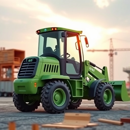 电动装载机环保节能低维护高效率