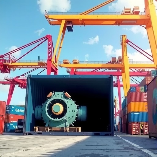 盾构机配件装卸能力升级 助力"三新"产业突破