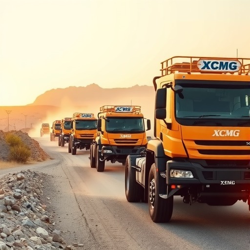 高空作业平台批量发车助力新型工业化发展