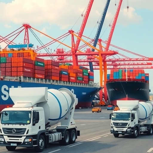 中联重科2023年度业绩预喜 工程起重机、搅拌车热销海外_创启达优科机械