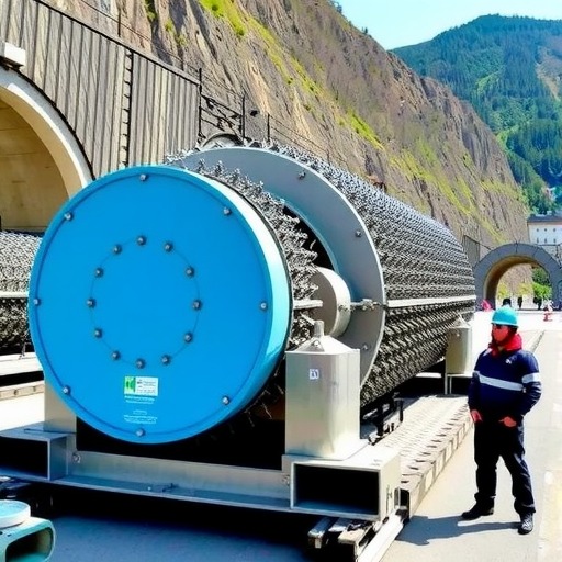 国产首台出口瑞士新型双护盾硬岩掘进机(TBM)始发_创启达优科机械