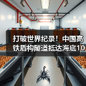 打破世界纪录！中国高铁盾构隧道抵达海底106米（图3）