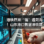 港铁巨龙“链”通陆海！山东港口智慧港铁建设硕果累累（图1）