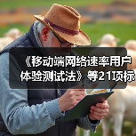 《移动端网络速率用户体验测试法》等21项标准月底施行（图4）