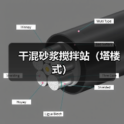 干混砂浆搅拌站（塔楼式）（图2）