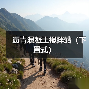 沥青混凝土搅拌站（下置式）（图4）