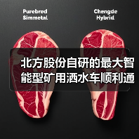 北方股份自研的最大智能型矿用洒水车顺利通过验收（图1）