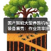 国产智能大型养路机械装备首秀：作业效率提升20%（图1）