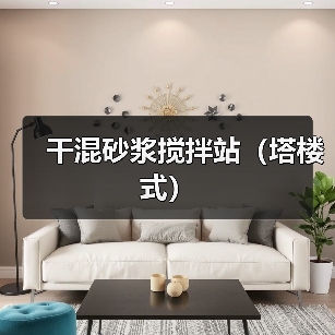 干混砂浆搅拌站（塔楼式）（图3）