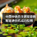 中国中铁自主研发悬臂智慧造桥机成功投用（图2）