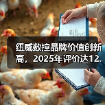 纽威数控品牌价值创新高,2025年评价达12.96亿元(图2) 纽威数控品牌价值创新高,2025年评价达12.96亿元(图2)