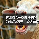 苏常柴A一季度净利润为4372万元，较去年同期增长35%（图4）