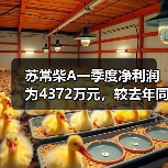 苏常柴A一季度净利润为4372万元，较去年同期增长35%（图3）
