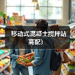 移动式混凝土搅拌站（高配）（图4）