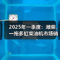 2025年一季度：潍柴、一拖多缸柴油机市场销量靠前（图2）