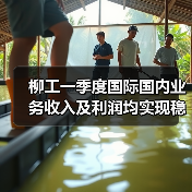 柳工一季度国际国内业务收入及利润均实现稳定增长(图1) 柳工一季度国际国内业务收入及利润均实现稳定增长(图1)