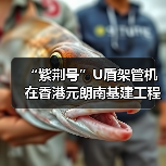 “紫荆号”U盾架管机在香港元朗南基建工程始发(图1) “紫荆号”U盾架管机在香港元朗南基建工程始发(图1)