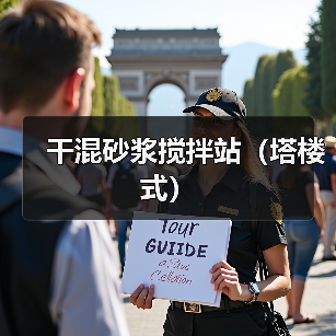 干混砂浆搅拌站（塔楼式）（图4）