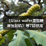 《Glass wafer混酸喷淋蚀刻机》等7项标准立项(图1) 《Glass wafer混酸喷淋蚀刻机》等7项标准立项(图1)