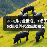 281项行业标准、1项国家标准等修改单报批公示(图2) 281项行业标准、1项国家标准等修改单报批公示(图2)