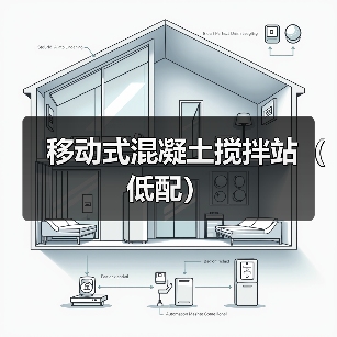 移动式混凝土搅拌站（低配）（图3）