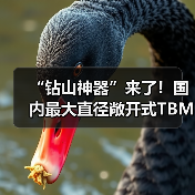 “钻山神器”来了!国内最大直径敞开式TBM正式下线(图4) “钻山神器”来了!国内最大直径敞开式TBM正式下线(图4)