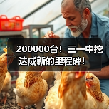 200000台!三一中挖达成新的里程碑!(图2) 200000台!三一中挖达成新的里程碑!(图2)