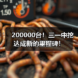 200000台!三一中挖达成新的里程碑!(图1) 200000台!三一中挖达成新的里程碑!(图1)