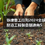 铁建重工位列2024全球隧道工程装备制造商5强第1(图2) 铁建重工位列2024全球隧道工程装备制造商5强第1(图2)