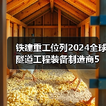 铁建重工位列2024全球隧道工程装备制造商5强第1(图4) 铁建重工位列2024全球隧道工程装备制造商5强第1(图4)