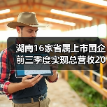 湖南16家省属上市国企前三季度实现总营收2012亿元(图4) 湖南16家省属上市国企前三季度实现总营收2012亿元(图4)