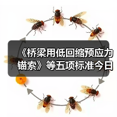 《桥梁用低回缩预应力锚索》等五项标准今日实施（图3）