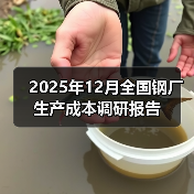 2025年12月全国钢厂生产成本调研报告（图3）