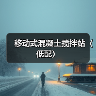移动式混凝土搅拌站（低配）（图2）