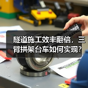 隧道施工效率翻倍，三臂拱架台车如何实现？（图2）